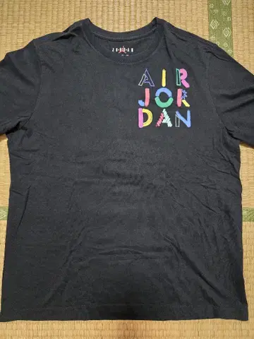 Air Jordan 컬러풀 로고 티셔츠 XXL
