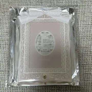 후쿠야 fanfancy 아크릴 프레임 레이스 리본 화이트