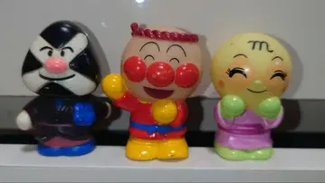 호빵맨 소프트 비닐 3체 세트 (손가락 인형)