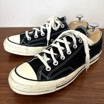 컨버스 척테일러 CT70 블랙 검정 로우 컷 25cm