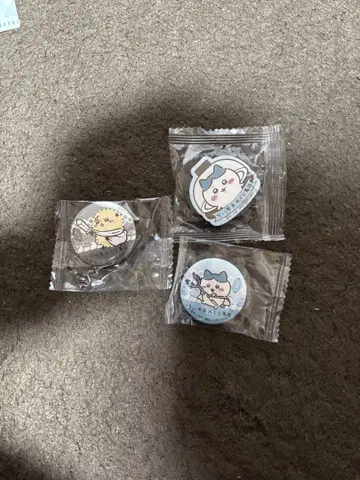 치이카와 (먼작귀) 하치와레 랏코 쿠라스시 캔뱃지 마그넷 시트 2개 세트
