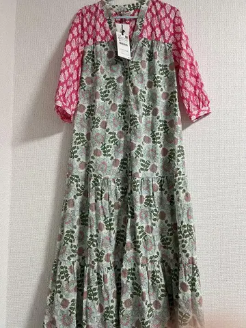 ZARA 인도 면 원피스 XS
