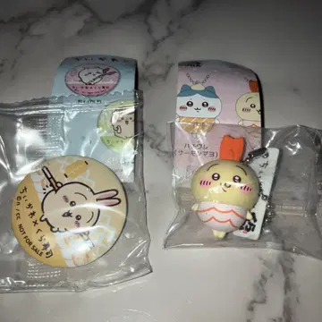 토끼 치이카와 쿠라스시 키링 캔뱃지 2세트