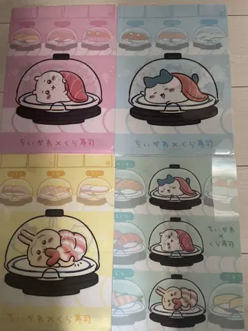 치이카와 쿠라스시 클리어 파일 컴플리트 치이카와 토끼 하치와레