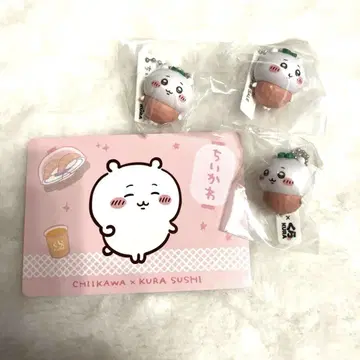 쿠라스시 치이카와 (먼작귀) 피규어 3개 세트