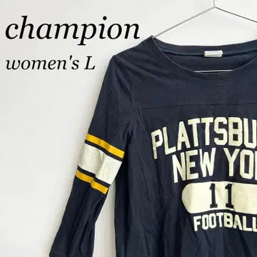 champion 챔피온 풋볼 7부 소매 여성용 우먼 L