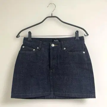 아페쎄 데님 미니 스커트
