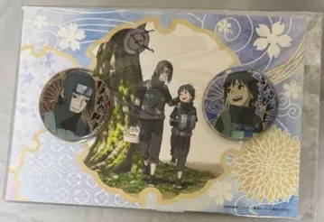 NARUTO 질풍전 메탈 배지 세트 이타치 사스케 KAKASHI 2023