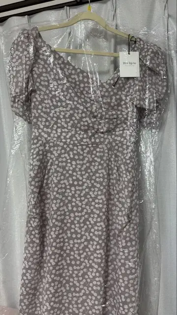 체리 원피스 pale mauve S 사이즈