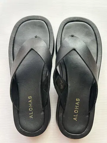 ALOHAS 블랙 플립플랍