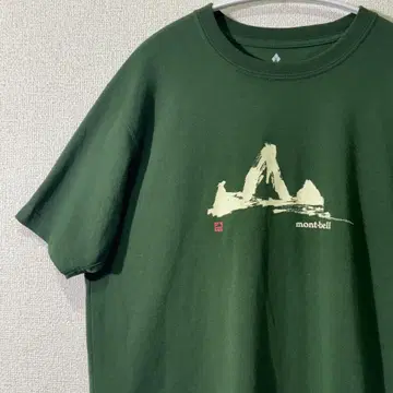 새상품급 mont-bell 몽벨 WIC.T 산 야마 티셔츠 TEE L