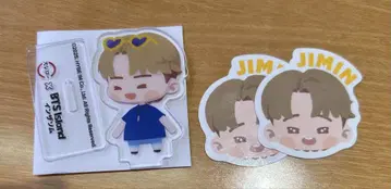 스시로 BTS Island 아크릴 스탠드 & 피크 2장 세트  지민