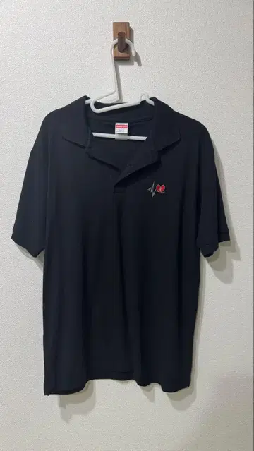SiM 피케 셔츠 MAH L 사이즈 넥타이 세트