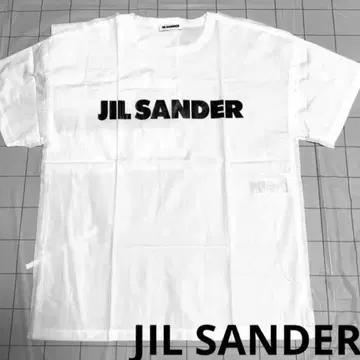 레어 질 샌더 JIL SANDER 절개 T셔츠 화이트 새상품급