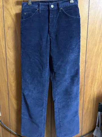 Lee 90s USA제 네이비 코듀로이 팬츠 아메카지