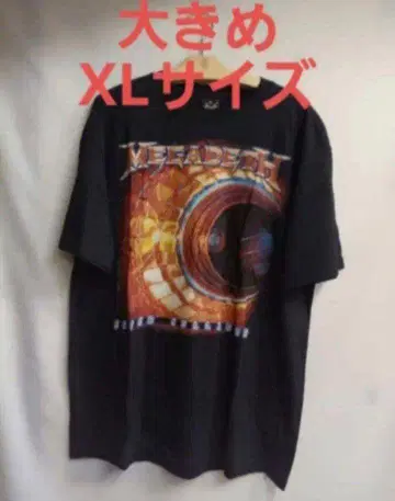 밴딩 티셔츠 MEGADETH 메가데스 XL 사이즈