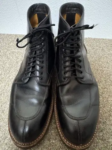 #15060 5'SPLIT MOC TOE BOOTS BLACK