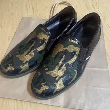 JIMMY CHOO 지미추 카모플라쥬 슬립온 42