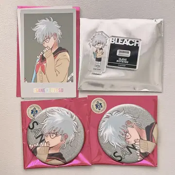 BLEACH 고테이 고등학교 캔뱃지 아크릴 스탠드 사진 시트 토라테 유네