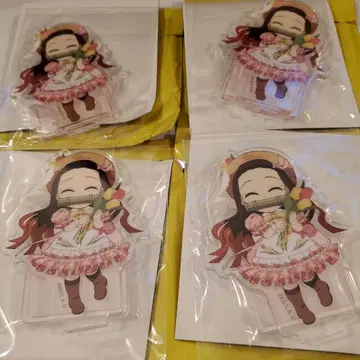 카마도 네즈코 피크닉 아크릴 스탠드 4개 세트