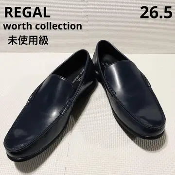 미사용급 REGAL worth collection 가죽 로퍼 26.5