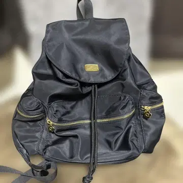MARY QUANT 블랙 백팩