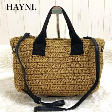 HAYNI. 헤이니 바스켓백 토트백 숄더 2Way 사선 가케