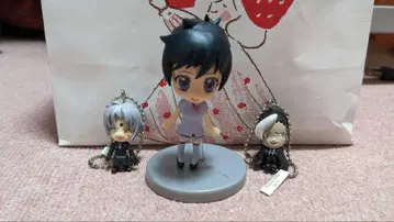 D.Gray-man 피규어와 스트랩 세트