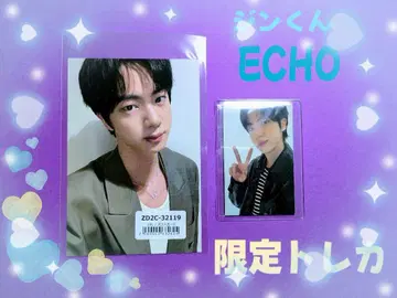 BTS 공식 JIN ECHO 한정판 특전 트레이딩 카드 & 엽서