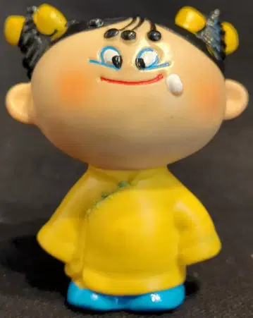 긴자 아스타 아스타 짱/서 있는 노랑 복 노랑 리본 파랑 구두 80mm