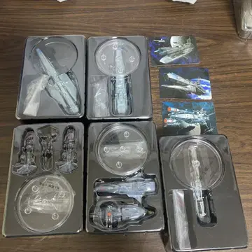 5 상자 우주전함 야마토 메카니컬 컬렉션 여러 가지