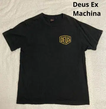 DEUS 데우스 엑스 마키나 빅 로고 반팔 티셔츠 남성용 L