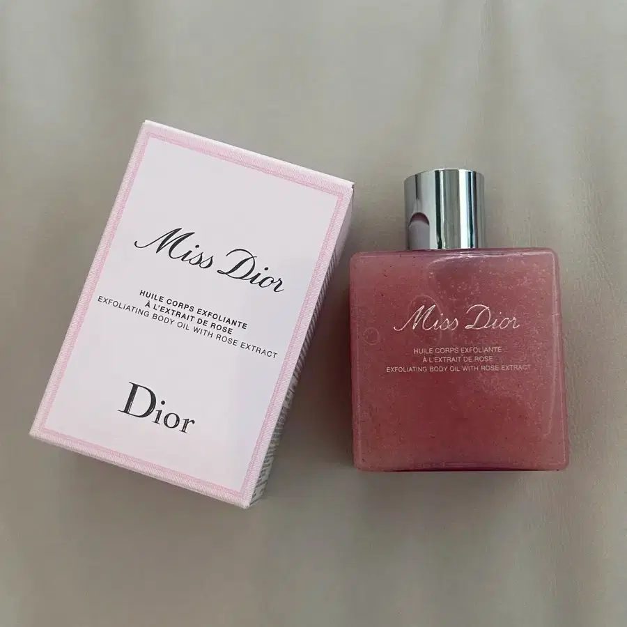 DIOR 디올 Miss Dior Exfoliating Body Oil Scrub 175ml #스크럽
