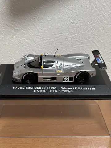 SAUBER MERCEDES C9 #63 미니카