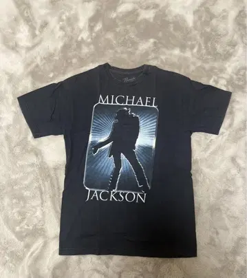 Vintage Michael Jackson 블랙 티셔츠