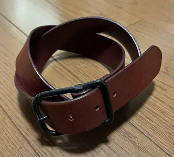 D&G 다크 브라운 가죽 벨트