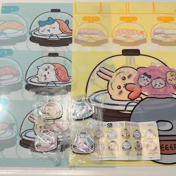 치이카와 (먼작귀) 쿠라스시 클리어 파일 토끼 캔뱃지