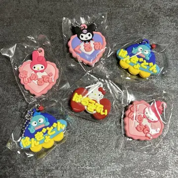 산리오 메르헨 공방 이름 홀더 가챠 키티