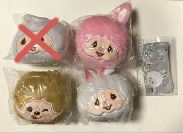 몬치치 봉제 인형 4종 세트