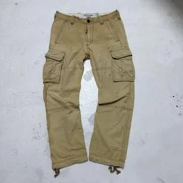 Abercrombie&Fitch 아베크롬비 카고 팬츠 탈론 지퍼