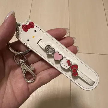헬로키티 키링 화이트