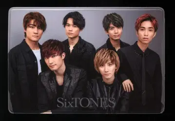 SixTONES 혜택 회원증 케이스 *FC 가입 혜택
