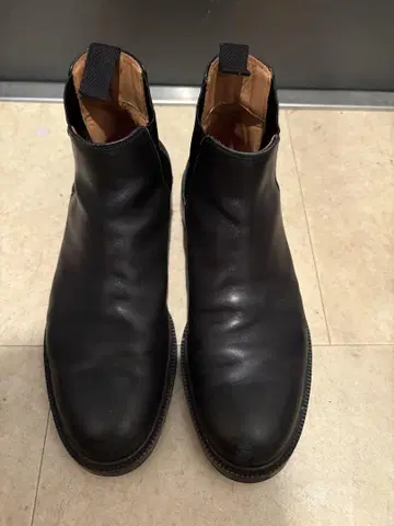 블랙 첼시 부츠