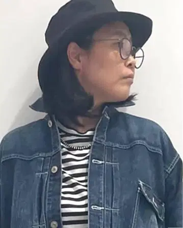 새상품 아멘 린넨 세일러 햇