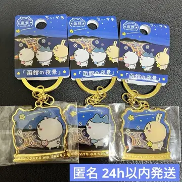 API 치이카와 (먼작귀) 지역 한정 키링 하코다테 야경 3점 SET