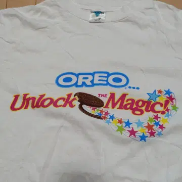 OREO 오레오 기업 빈티지 광고 T셔츠