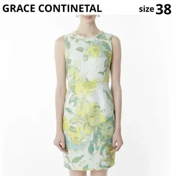 GRACE CONTINETAL 슬리브리스 원피스 꽃무늬