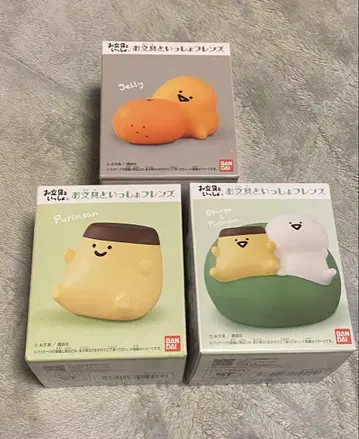 문구와 함께 프렌즈 3종 세트