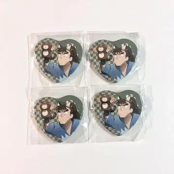 나카자이케 쵸지 난자타운 하트 캔뱃지 컬렉션 닌타마 란타로