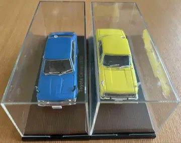 일본산 명차 컬렉션 도요타 1600GT 외 미니카 2대 세트 1/43